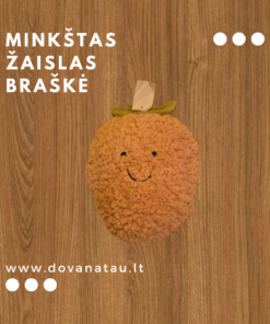 Minkštas žaislas braškė