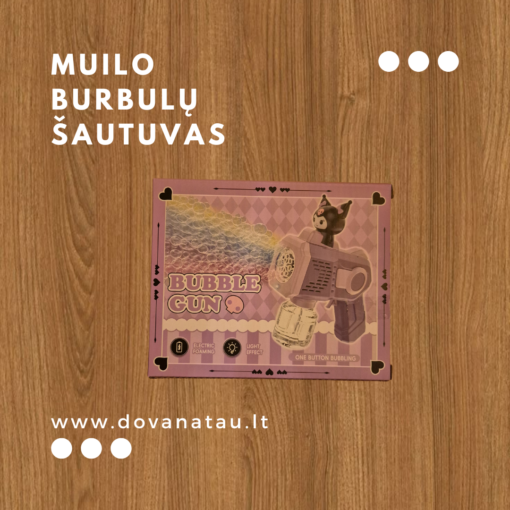 Muilo burbulų šautuvas