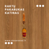 Raktų pakabukas - katinas