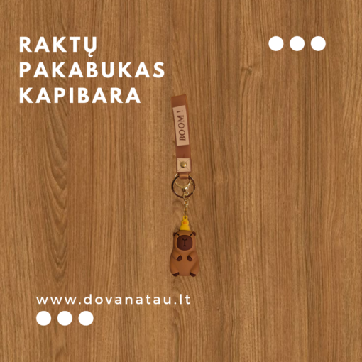 Raktų pakabukas - kapibara