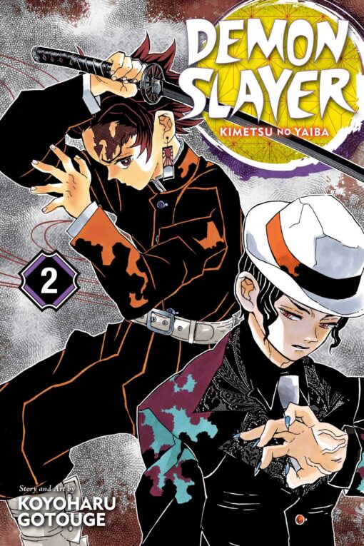 Manga - Demon Slayer, vol. 2 (dovanatau.lt)