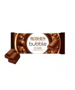 Roshen Aerated juodasis šokoladas 80 g pakuotė