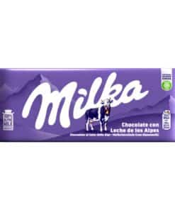 Milka pieninis šokoladas 100 g violetinėje pakuotėje