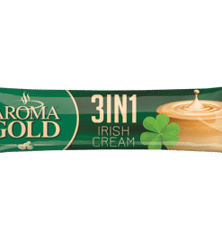 Aroma Gold 3in1 airiško kremo skonio kavos gėrimas 17 g – tirpi kava su pieno ir kremo skoniu
