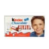 Kinder pieninis šokoladas 100 g pakuotė