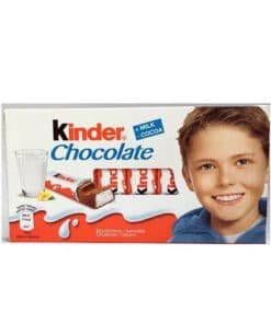 Kinder pieninis šokoladas 100 g pakuotė