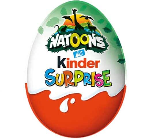 Kinder Surprise šokoladinis kiaušinis su žaisliuku viduje