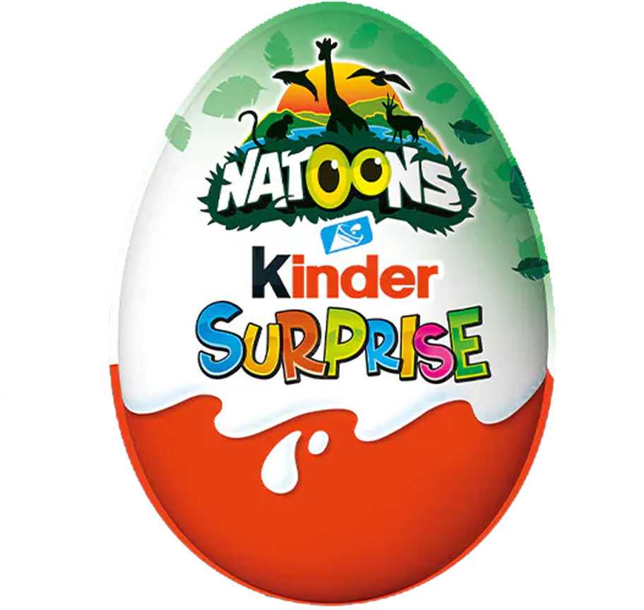 Kinder Surprise šokoladinis kiaušinis su žaisliuku viduje