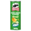 Pringles grietinės ir svogūnų skonio traškučiai 165 g pakuotė