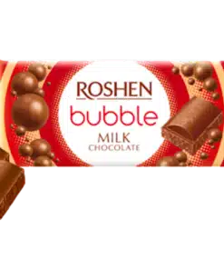 Roshen Aerated pieninis šokoladas 80 g pakuotė