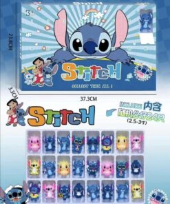 Stitch advento kalendorius su 24 paslėptais žaisliukais – Kalėdų dovana vaikams ir Disney gerbėjams