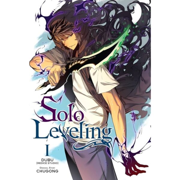 Solo Leveling Volume 1 comic back cover