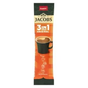 Tirpiosios kavos gėrimas JACOBS 3IN1, 12.6 g