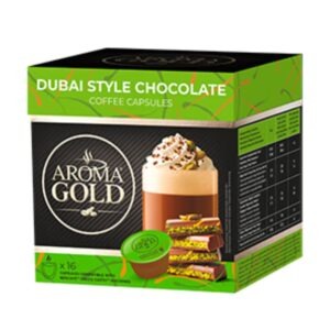 Kavos kapsulės AROMA GOLD DUBAI STYLE CHOCOLATE, 256 g