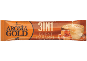 Kavos gėrimas AROMA GOLD 3IN1, skrudintos karamelės skonio, 17 g