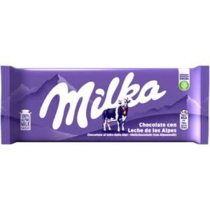 Pieninis šokoladas MILKA, 90 g