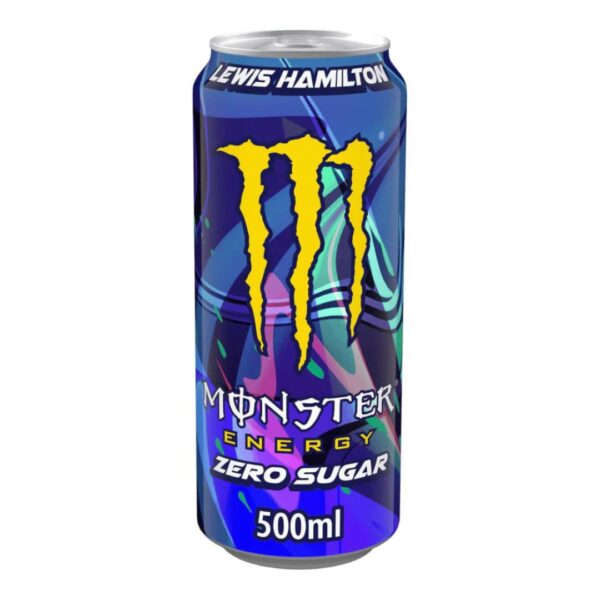 Energinis gėrimas Monster Lewis Hamilton Zero Sugar 500 ml