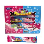 Zefyrai „Shark Teeth“ marshmallow ryklių dantų formos 30 vnt.