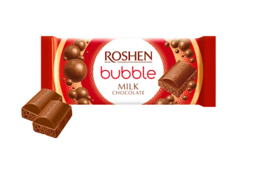 Pieninis šokoladas ROSHEN AERATED, 80 g