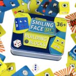 Kūrybinis galvosūkis vaikams – veidų dėliojimo kaladėlės