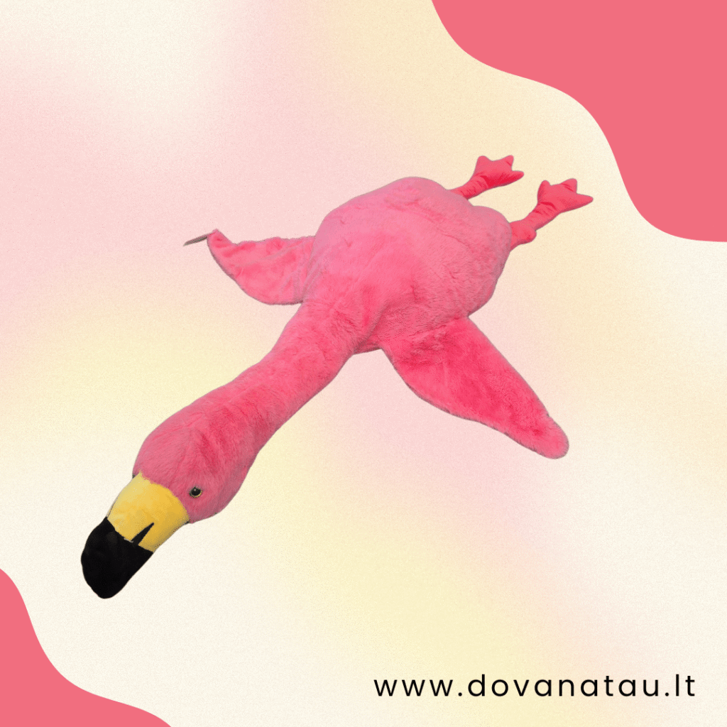 Minkštas žaislas „Flamingas“