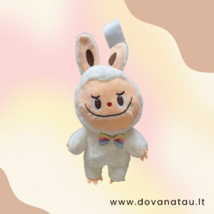 Labubu stiliaus pliužinis žaislas