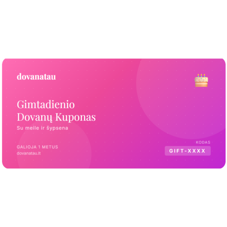 Dovanų kuponas