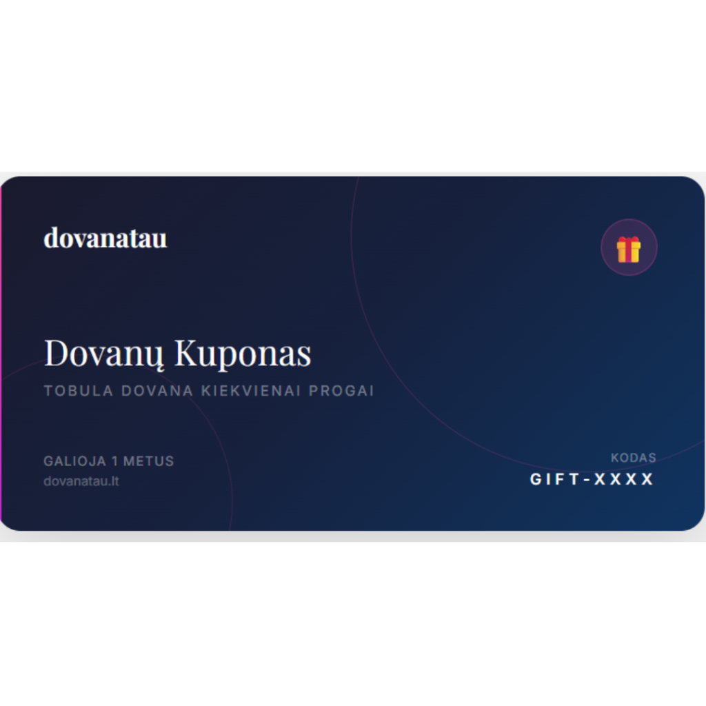 Dovanų kuponas €20
