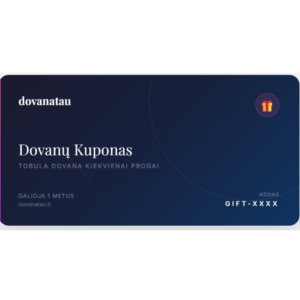 Dovanų kuponas €20