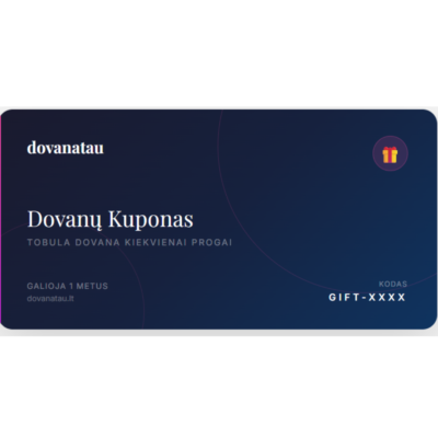 Dovanų kuponas