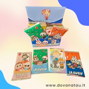 Labubu fanų kortelių rinkinys – ribotas kiekis