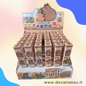 Mielas kapibaros tušinukas – rašymo džiaugsmui