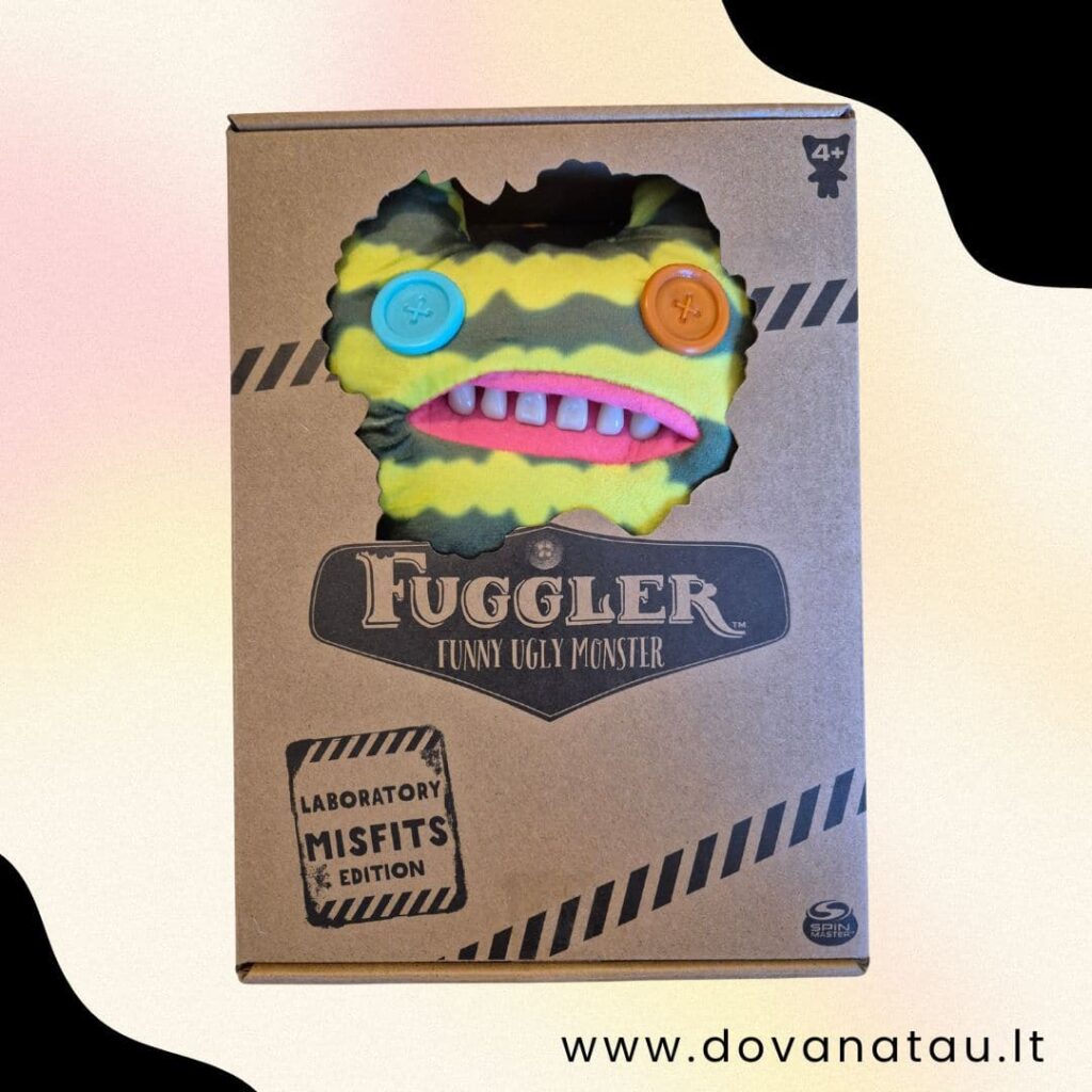 Juokingai baisus pabaisiukas – kolekcinis pliušinis monstras