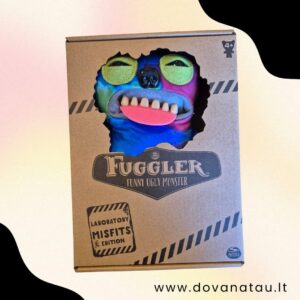 Pliušinis siaubūnas su charakteriu – dantytas monstras kolekcijai