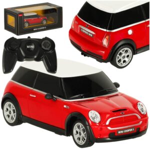 Rastar 15000 MINI Cooper S RC automobilis 1:24, raudonas