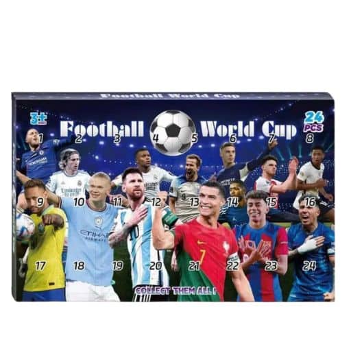 Futbolo advento kalendorius su 24 paslėptomis staigmenomis
