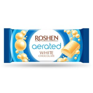 Baltasis akytasis šokoladas ROSHEN AERATED, 80 g