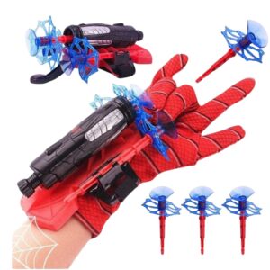 Spider-Man Strėlytėmis Šaudanti Pirštinė su 3 Strėlėmis