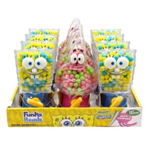 SpongeBob žaislas su saldainiais „Funky Head“