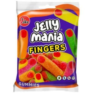 Guminukai JELLY MANIA Pirštai, 100 g