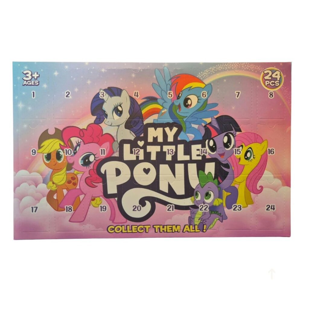 Advento kalendorius - ponių stiliaus.