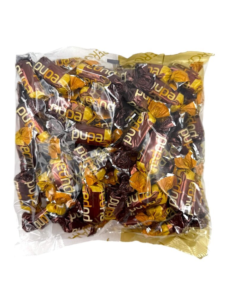 Šokoladiniai saldainiai PERGALĖ Pupa su kavos skoniu, 1 kg