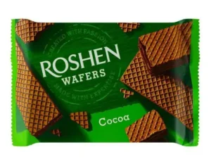 Vafliai ROSHEN su kakavos įdaru, 216 g